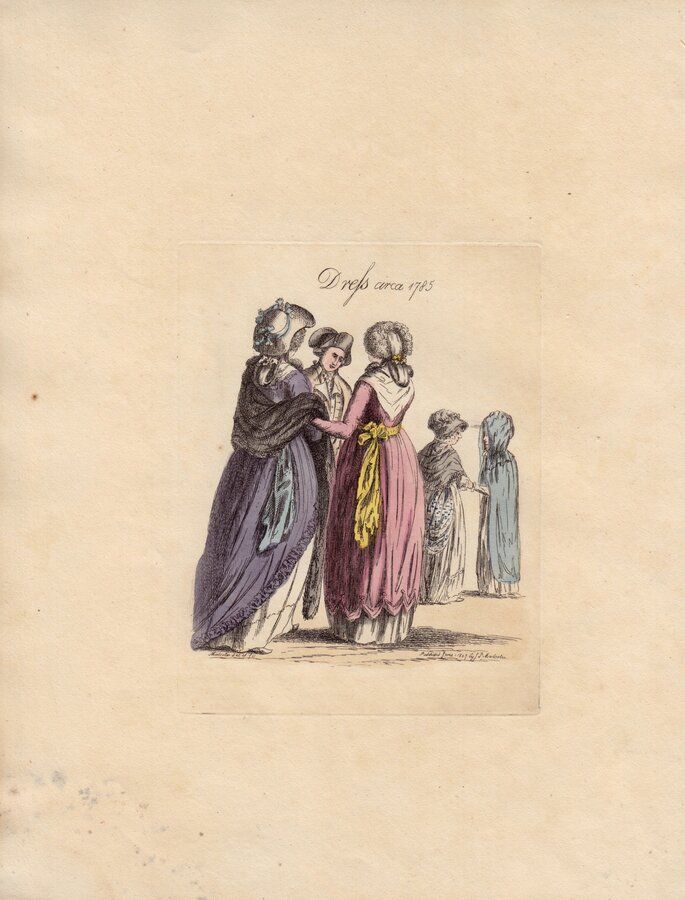 Dress in 1785