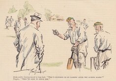 Punch Cartoon Cricket