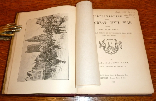 Hertfordshire During the Civil War by Alfred Kingston