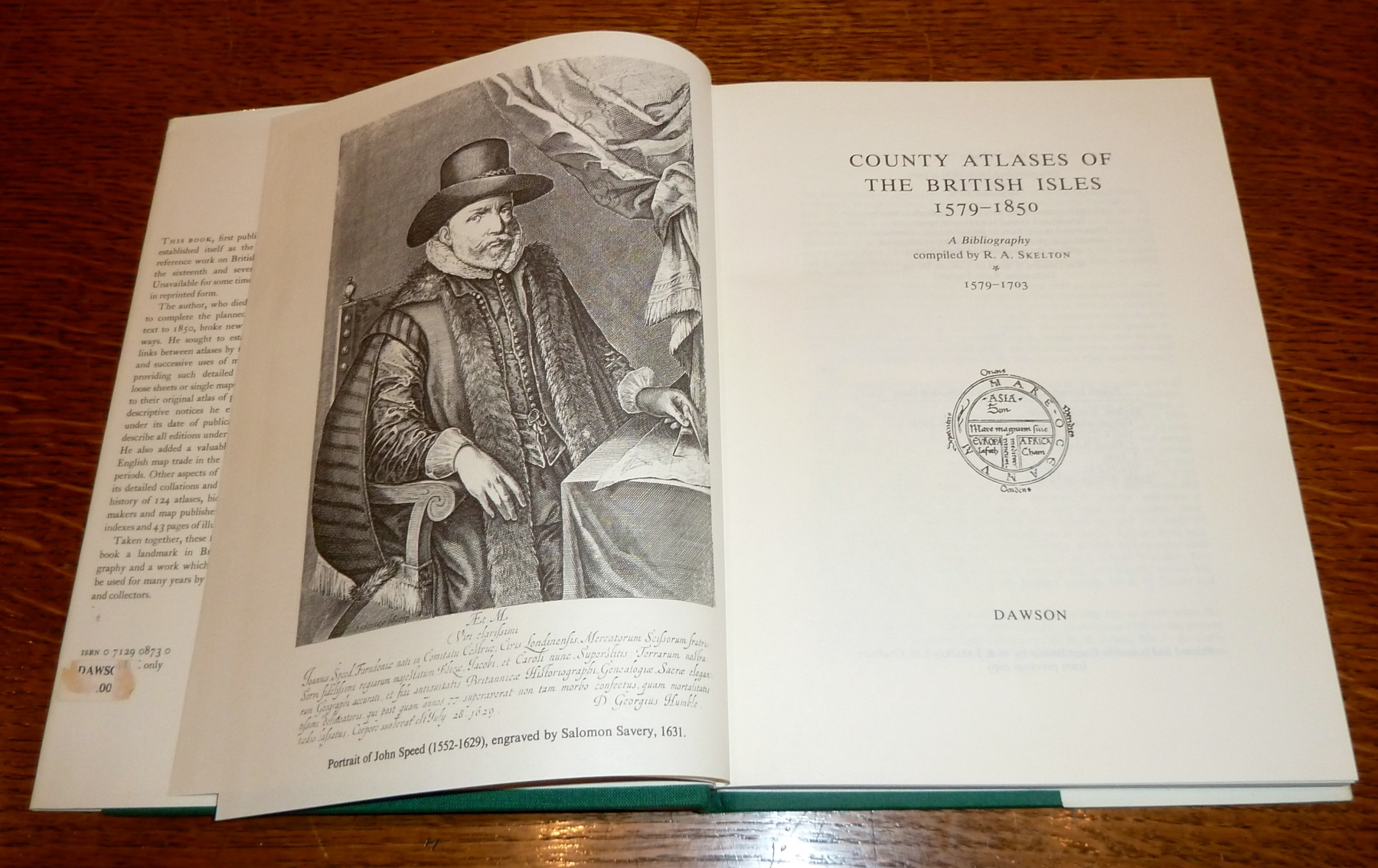 County Atlases of the British Isles 1579-1703