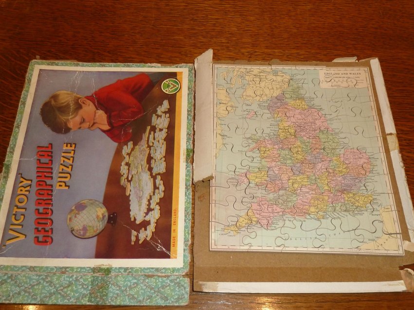 Jigsaw Puzzle England and Wales