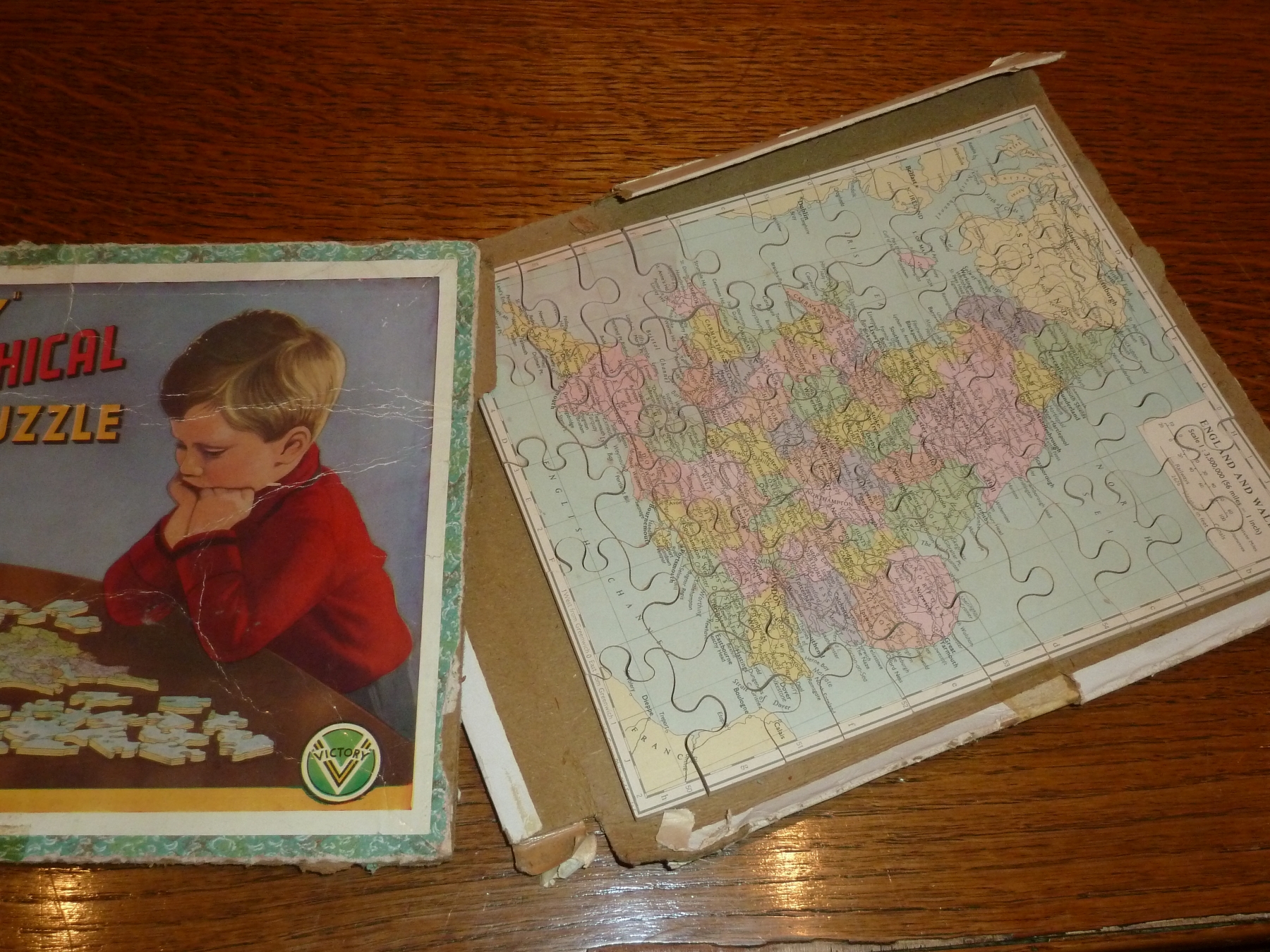 Jigsaw Puzzle England and Wales