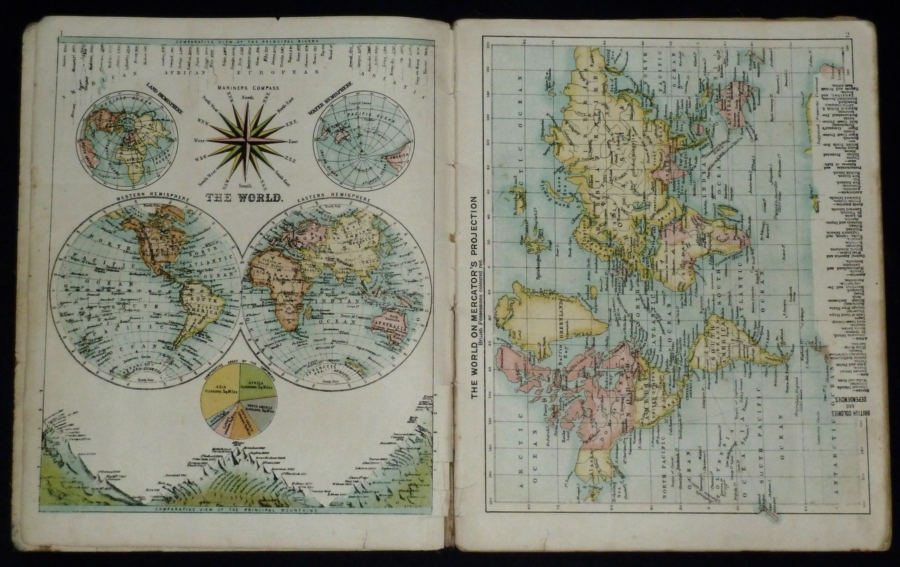 Collins' Popular Atlas