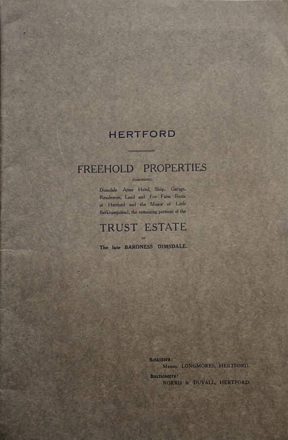 Dimsdale Arms Hertford