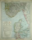 Denmark & South Norway by Letts.