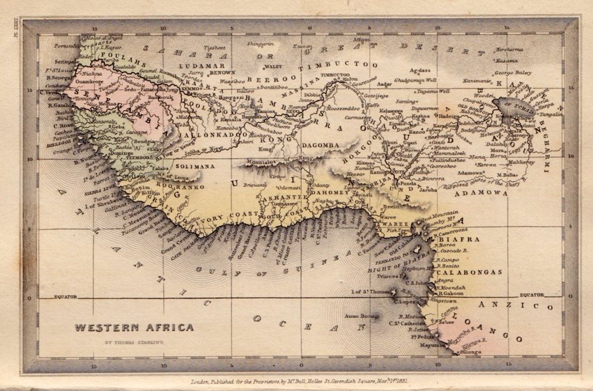 West Africa by Starling