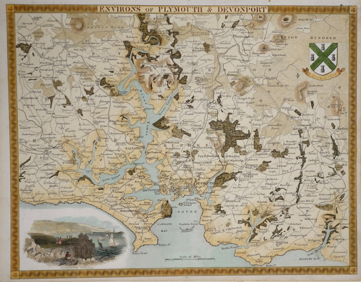 Plymouth & Devonport by Moule