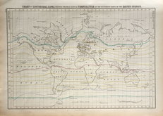 World Isothermal chart.