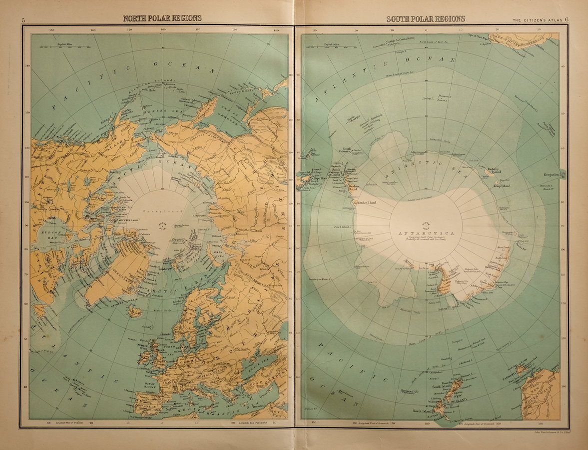 Polar Regions by Bartholomew