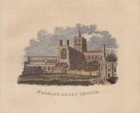 St Albans Abbey by Pigot