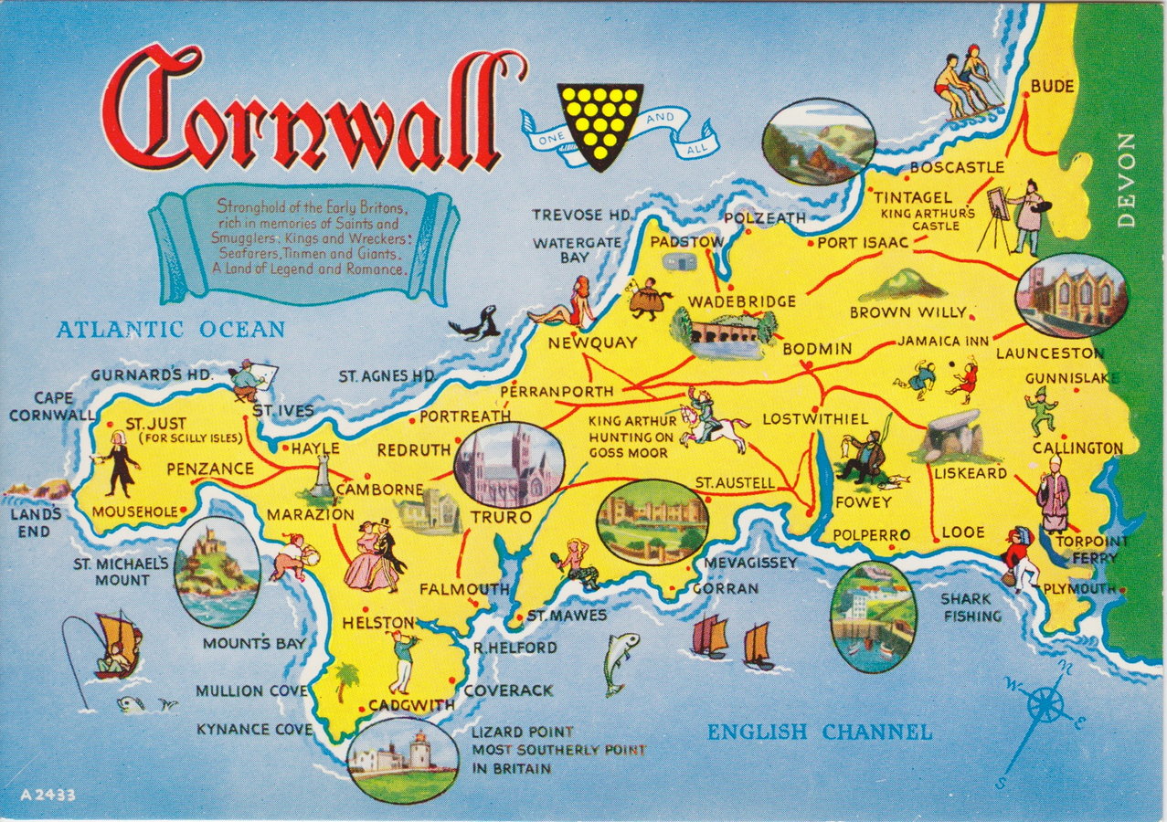 Cornwall Postcard