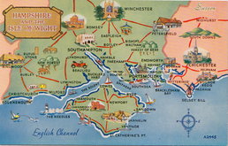 Hampshire & Isle of Wight Postcard