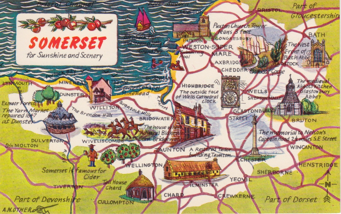 Somerset Postcard