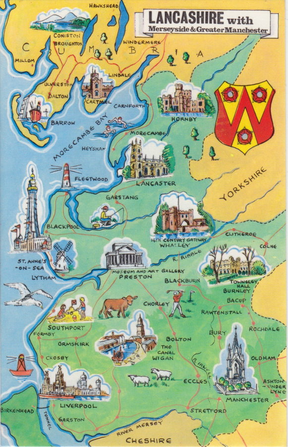 Lancashire Postcard