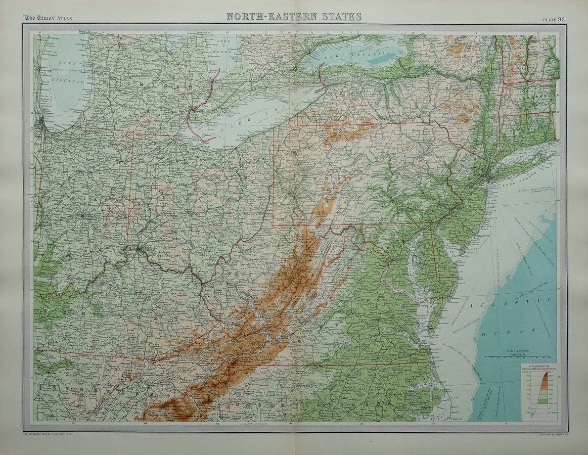 North Eastern United States Bartholomew