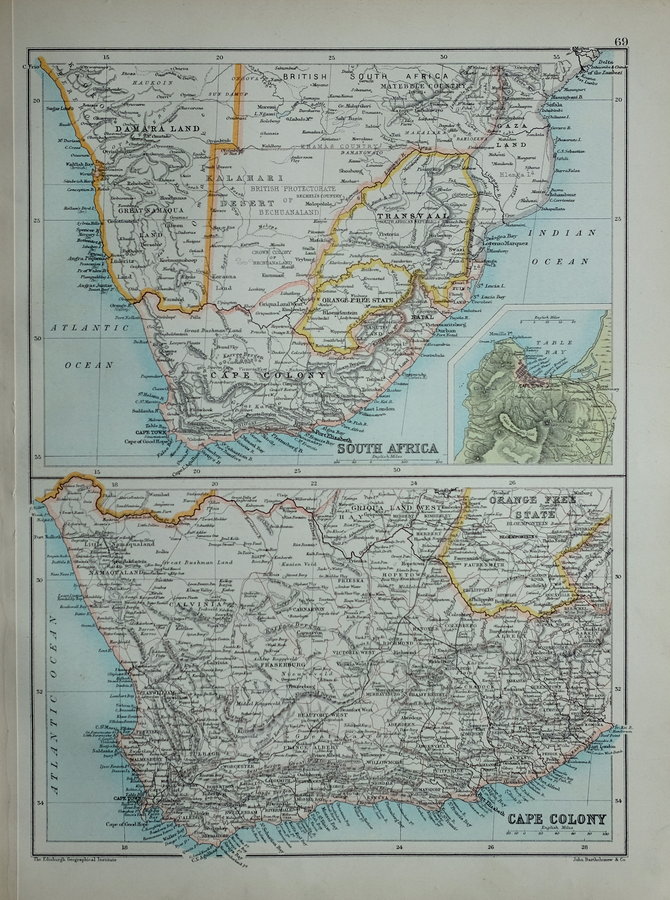 South Africa by Bartholomew