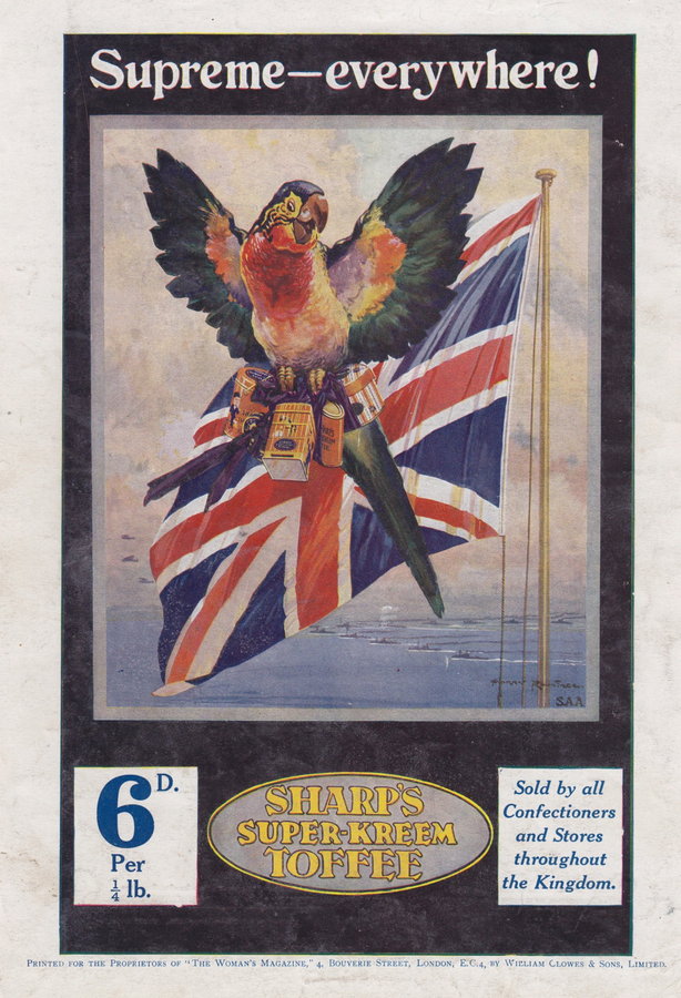 Advert. Sharp's Toffee