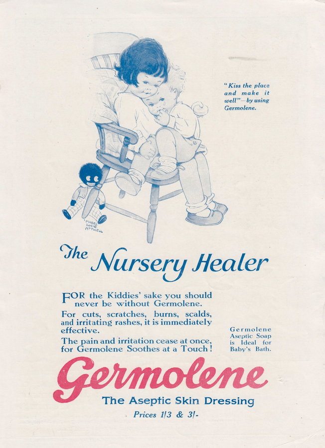 Advert. Germolene.