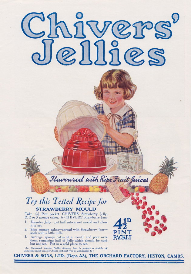 Advert. Rowntree's & Chivers.