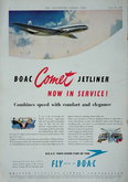 Advert. Comet Jetliner