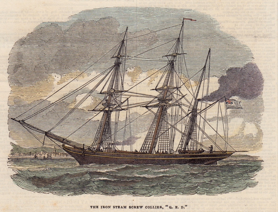 Q.E.D. Iron Steam Ship