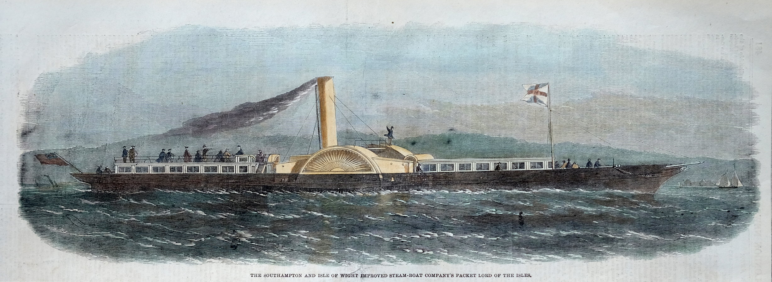Paddle Steamer Lord of the Isles