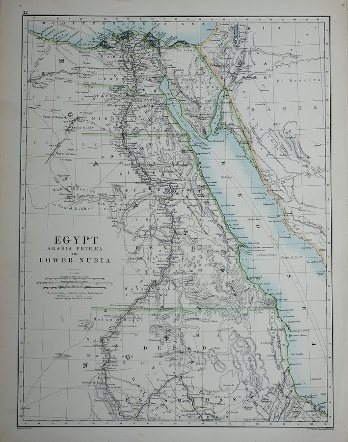 Egypt and Arabia by Johnston 