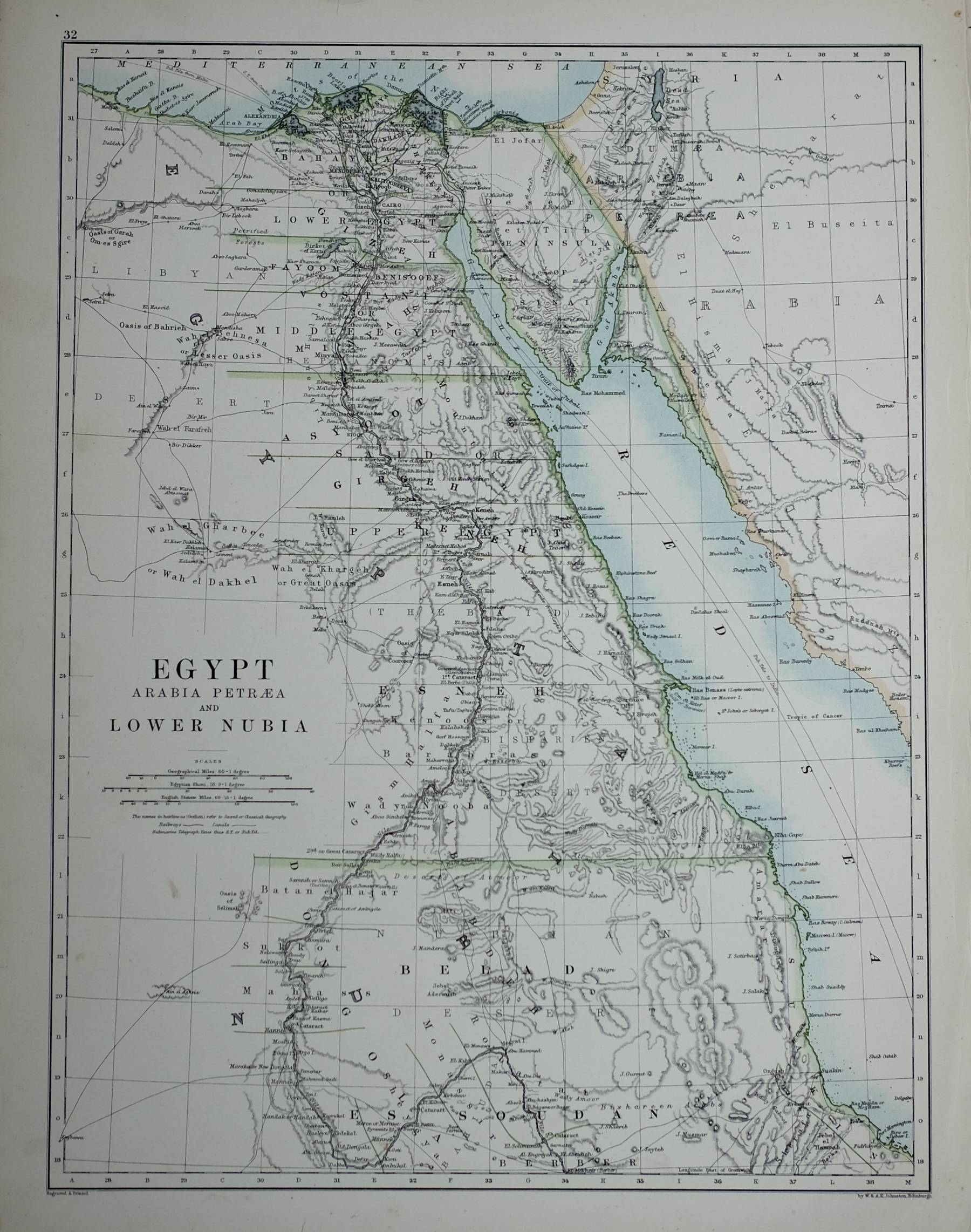N.W. and South Africa by Johnston
