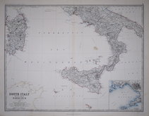 South Italy, Sicily, Sardinia & Malta. Johnston