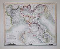 North Italy & Corsica by Petermann