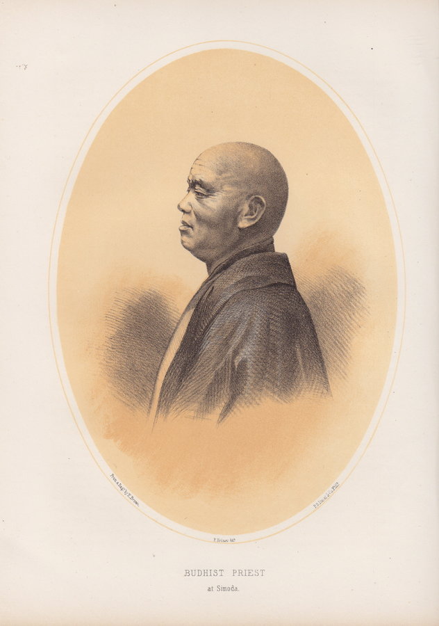 Buddhist Priest Simoda Japan