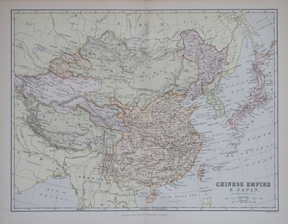 Chinese Empire & Japan - Barholomew