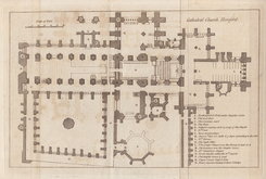 Hereford Cathedral Plan