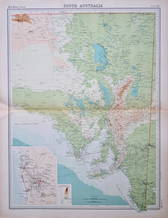 South Australia by Bartholomew