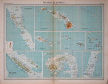 Islands of Oceania by Bartholomew