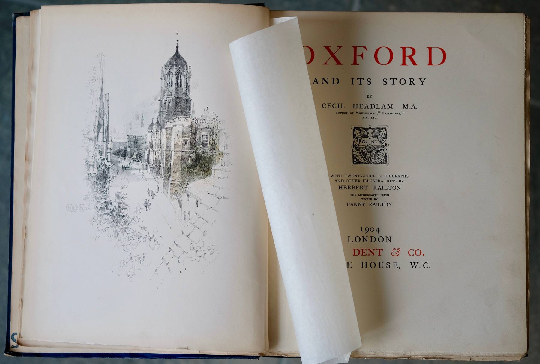 Oxford and its Story by Cecil Headlam