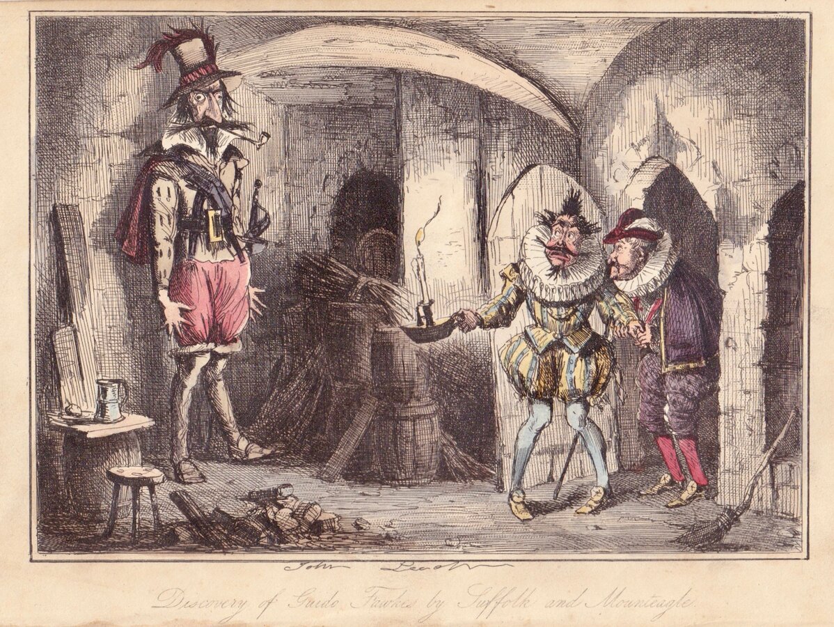 Discovery of Guy Fawkes