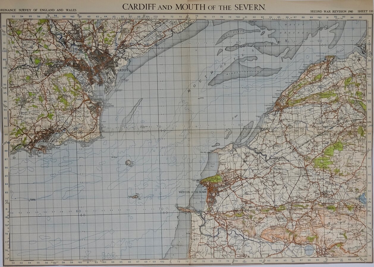 Cardiff and Mouth of the Severn