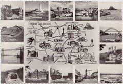Tyneside Teeside Postcard