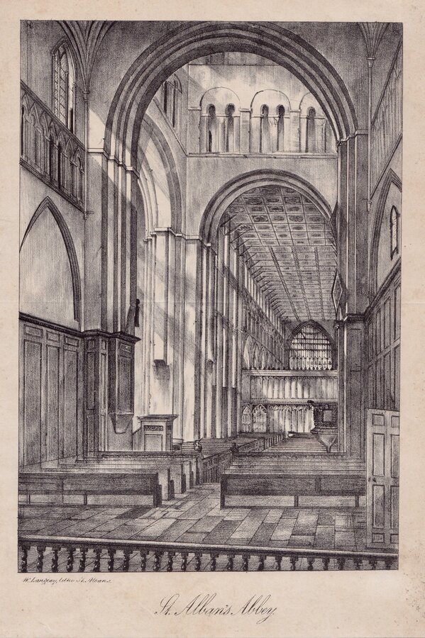 St Albans Abbey Nave