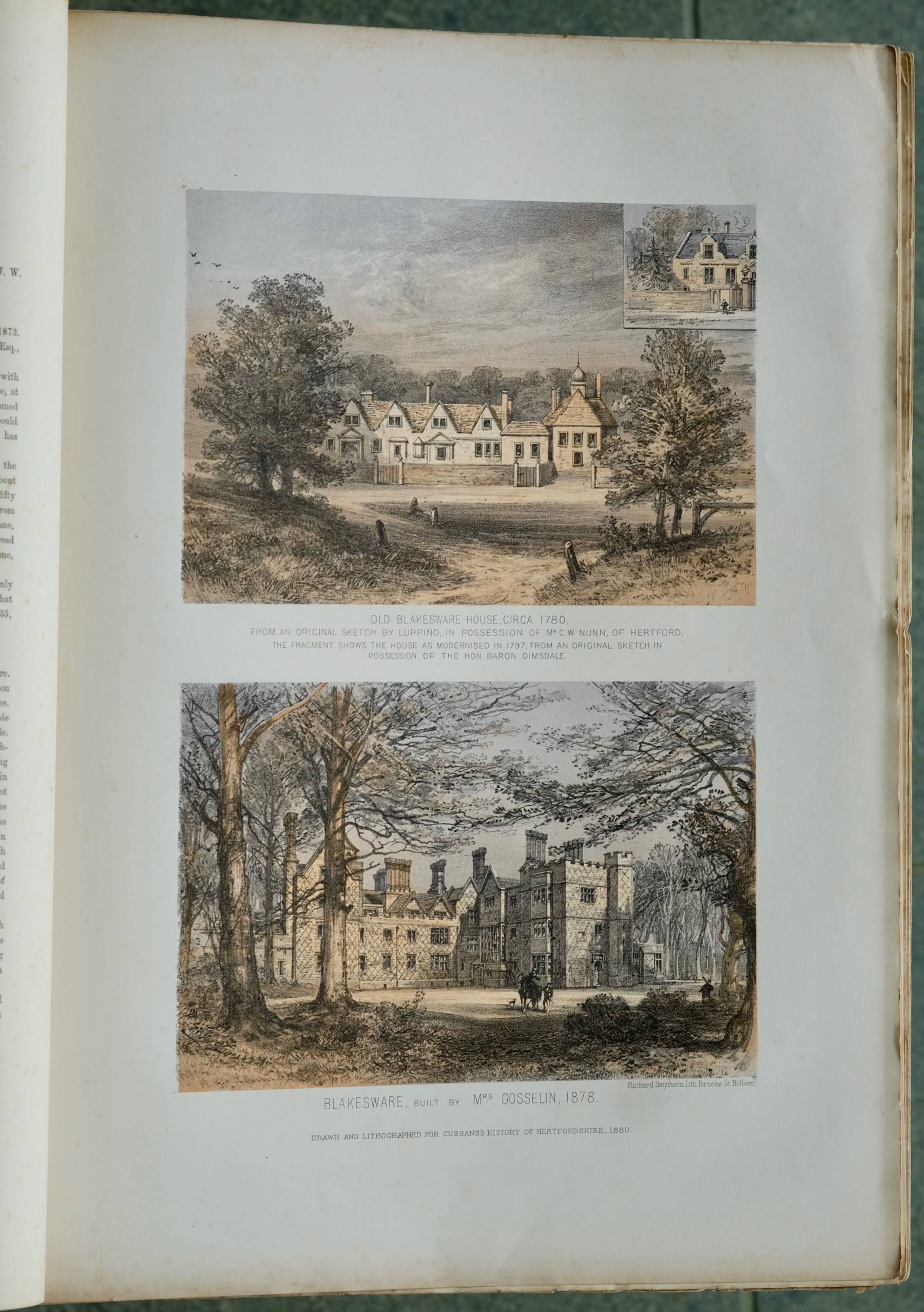 History of Hertfordshire Cassio Hundred by John Cussans