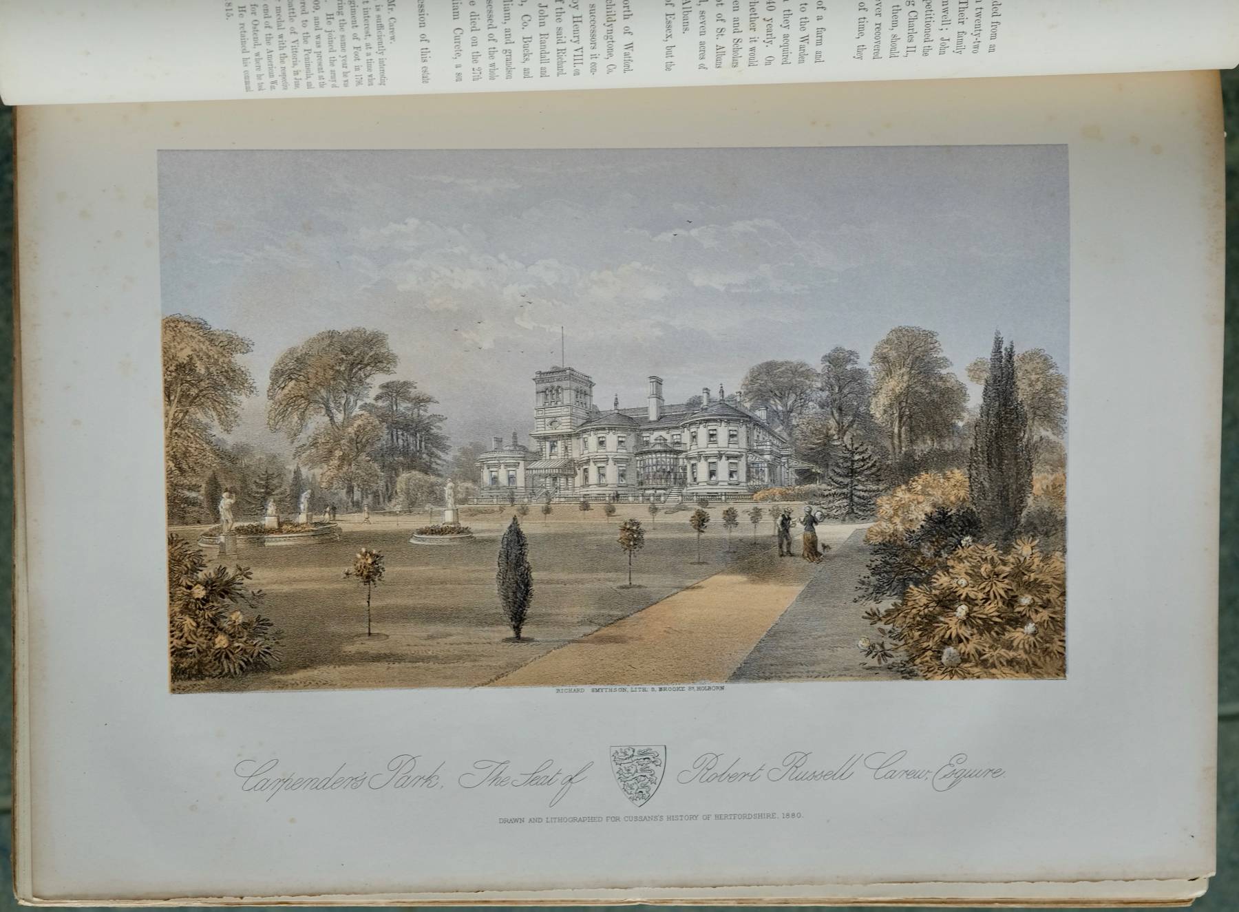 History of Hertfordshire Cassio Hundred by John Cussans