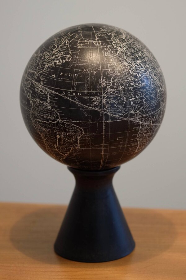 De Vaugondy reproduction globe.