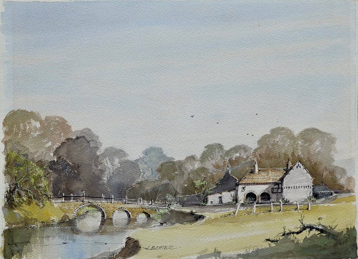 Farmhouse and Bridge 