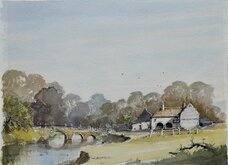 Farmhouse and Bridge 