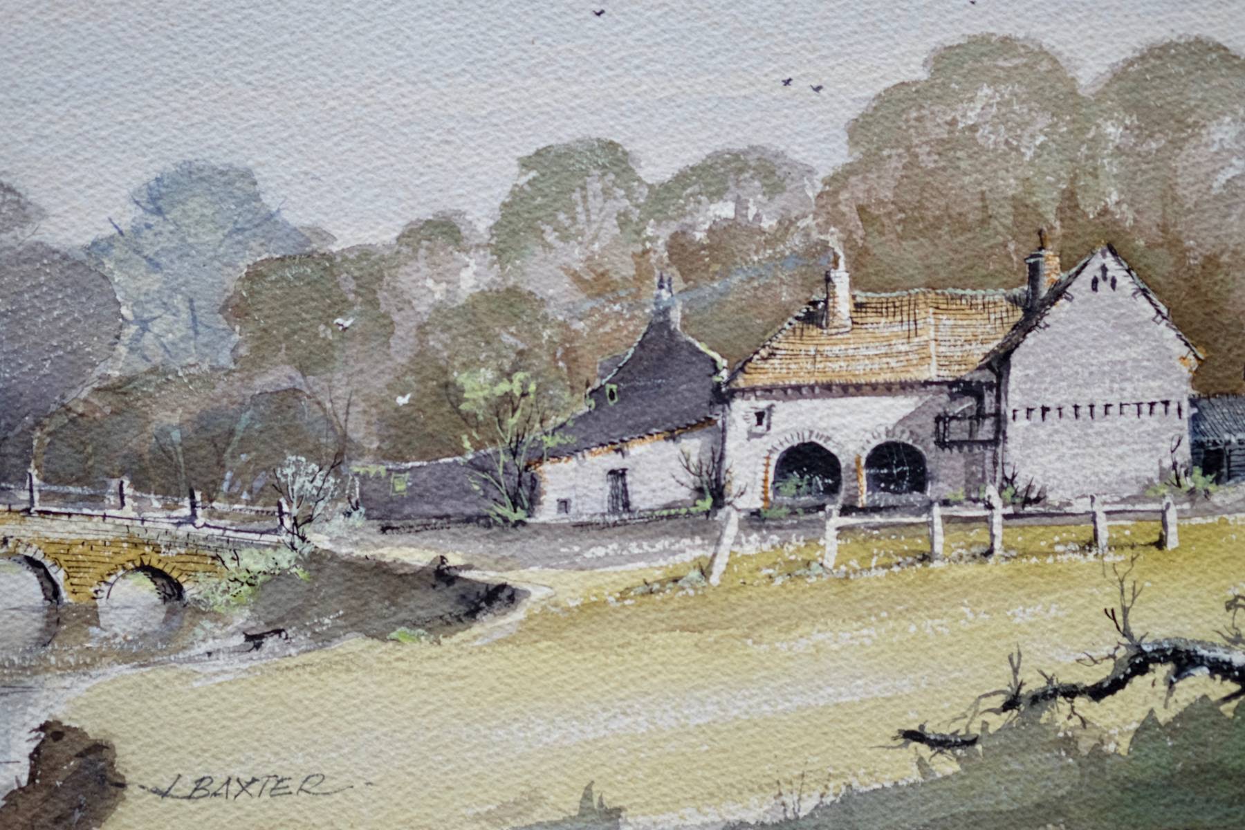 Farmhouse and Bridge 