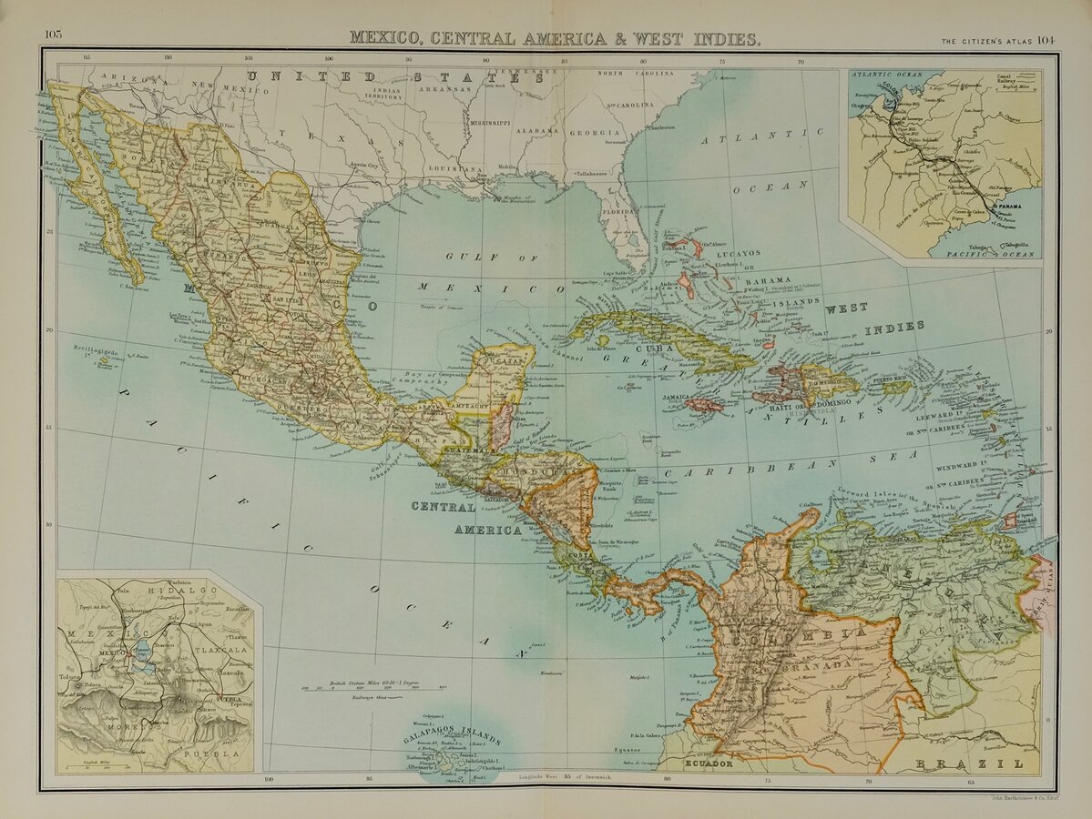 Mexico Central America West Indies