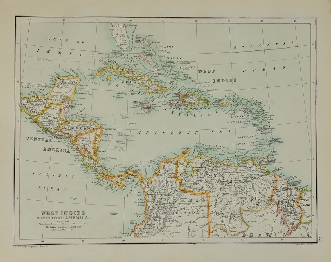 West Indies Central America