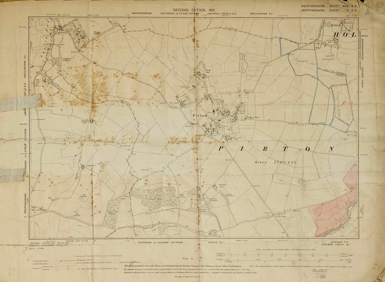 HERTS. Pirton Holwell