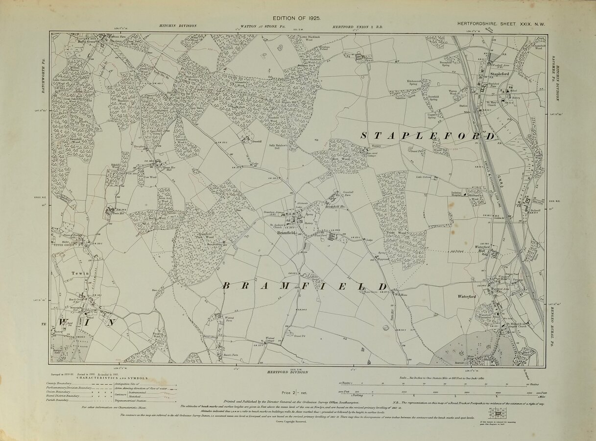 HERTS. Bramfield.